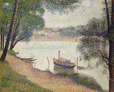 Gray Weather, Grande Jatte Georges Seurat